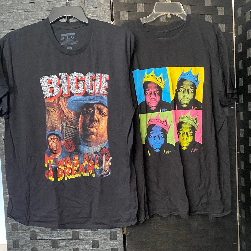 Biggie Graphic T-Shirts Set